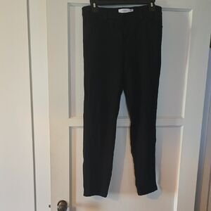 Calvin Klein Black Straight Leg Pants